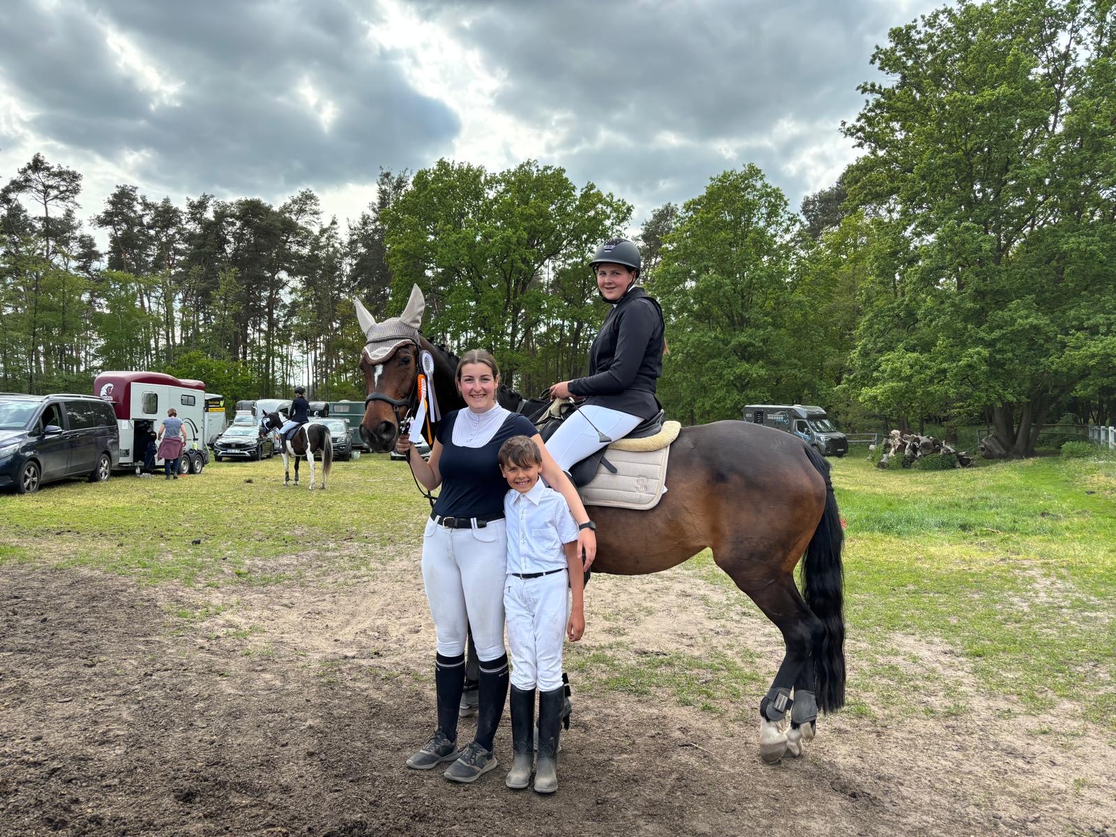 Reiterturnier in der Dahlener Heide